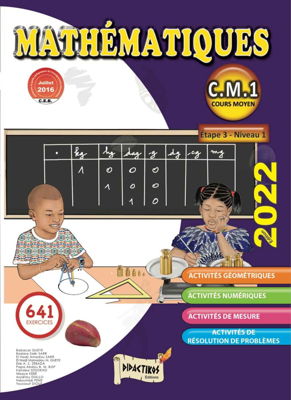 Livre de mathématiques cm1