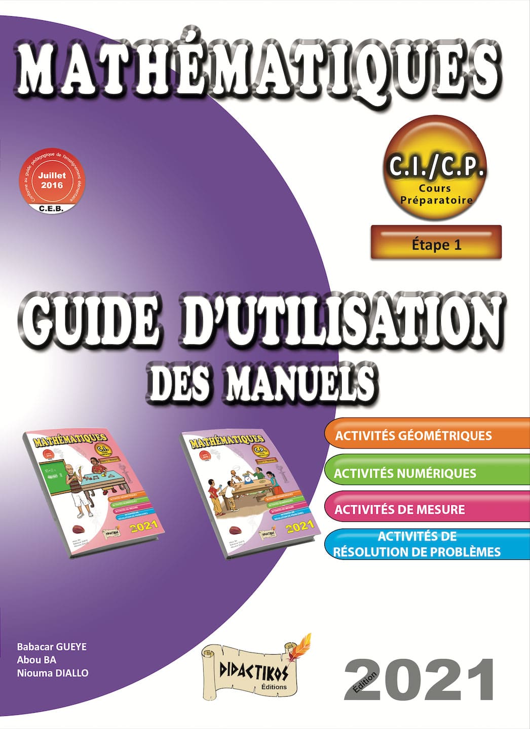 livre guide mathématiques ci et cp