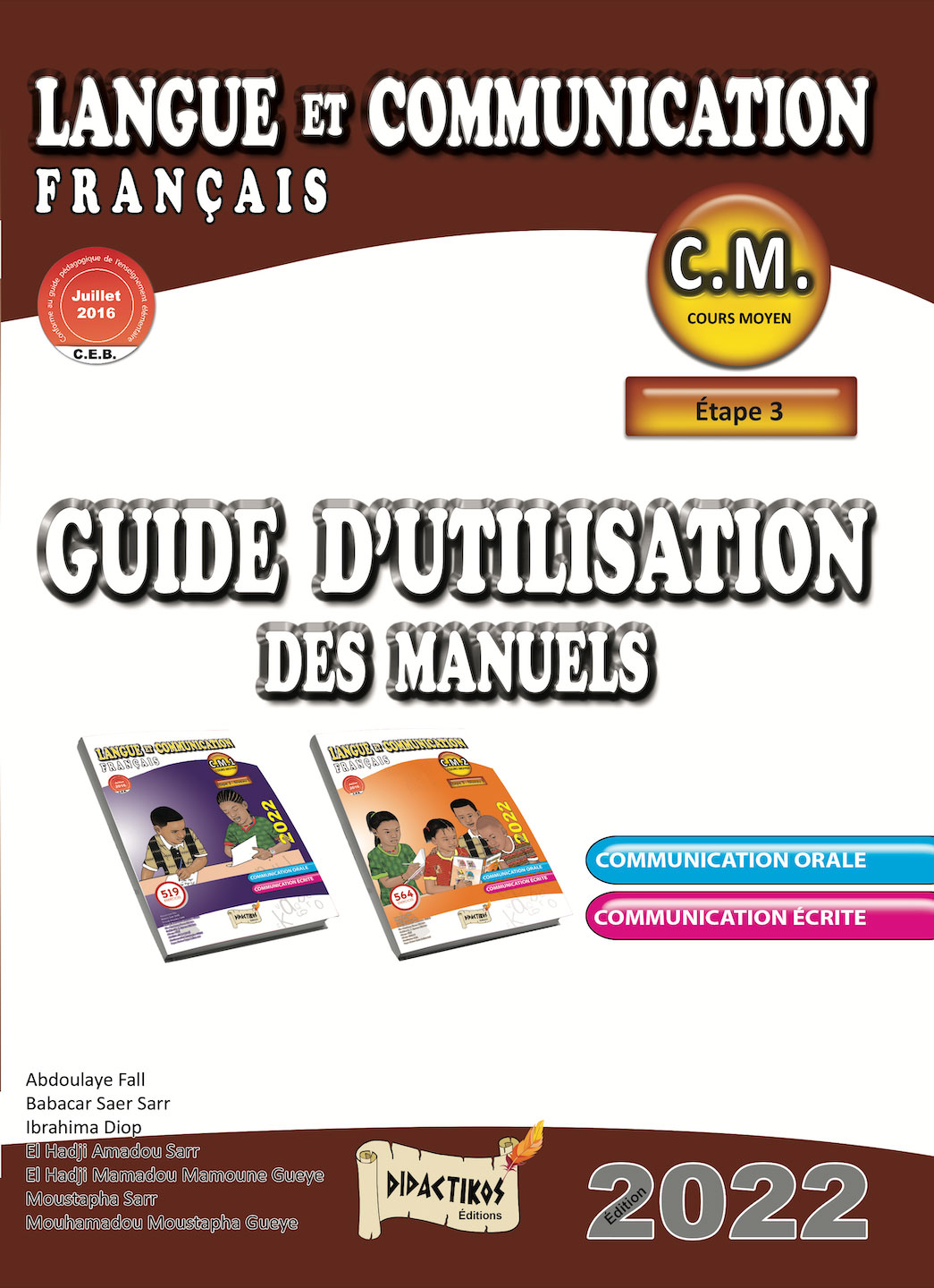 livre guide langue et communication cm